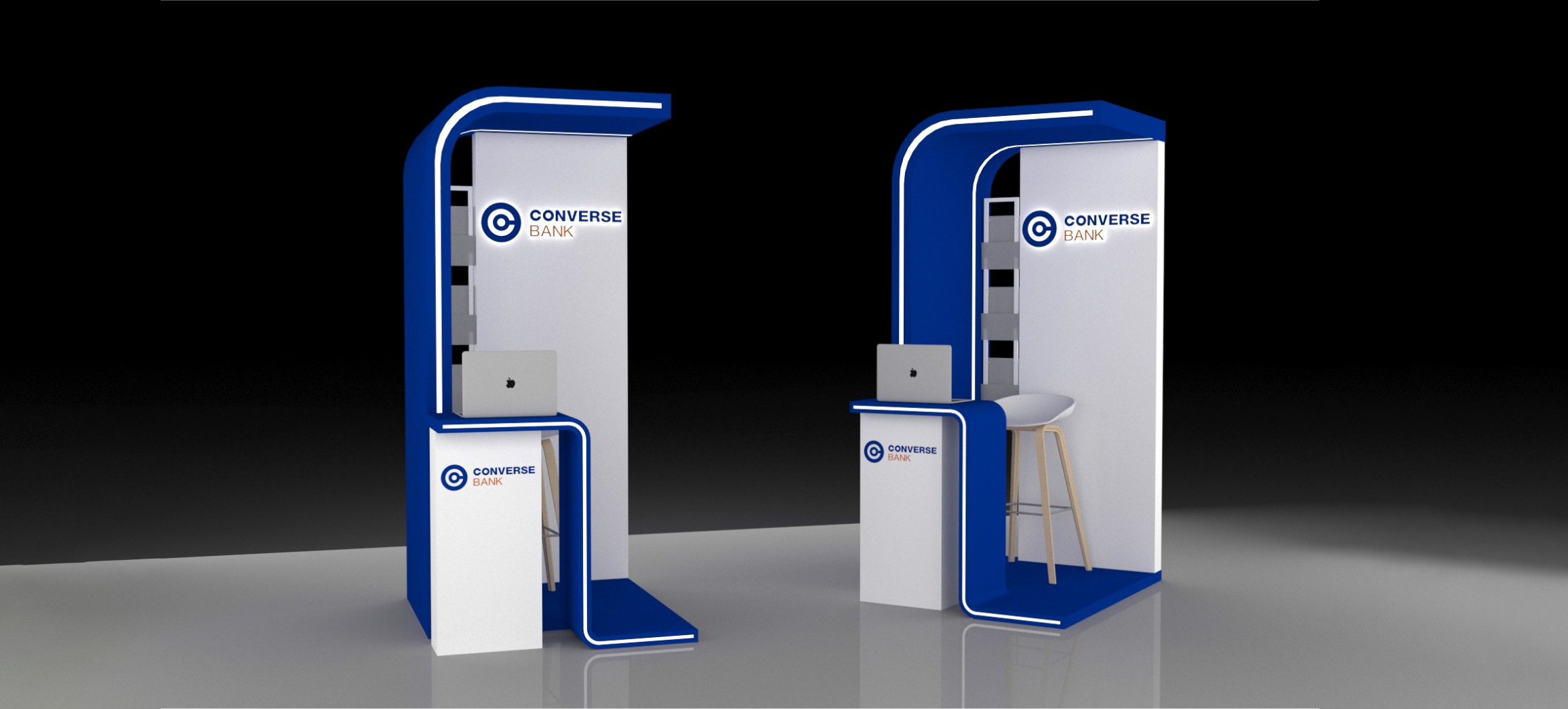 CONVERSE BANK DESIGN & MANUFACTURE
